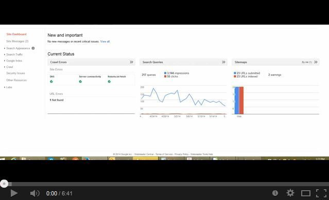 Our Omaha web design and hosting company is showing you how to use Webmaster tools