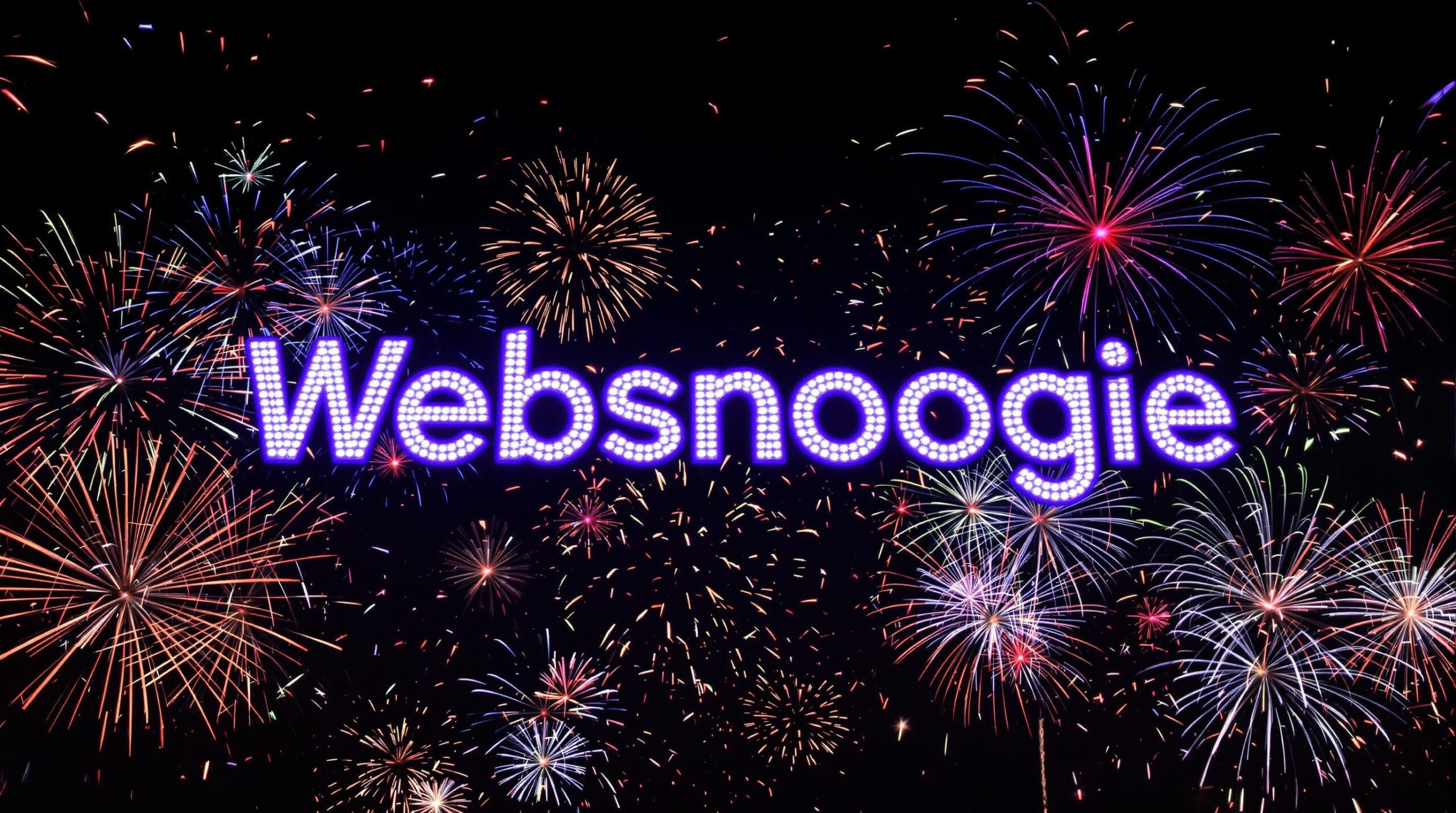 Fireworks with Websnoogie in the sky